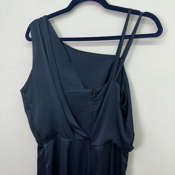 Reiss Women’s Ostia Navy Strappy Shoulder Maxi Dress - Picture 14 of 16